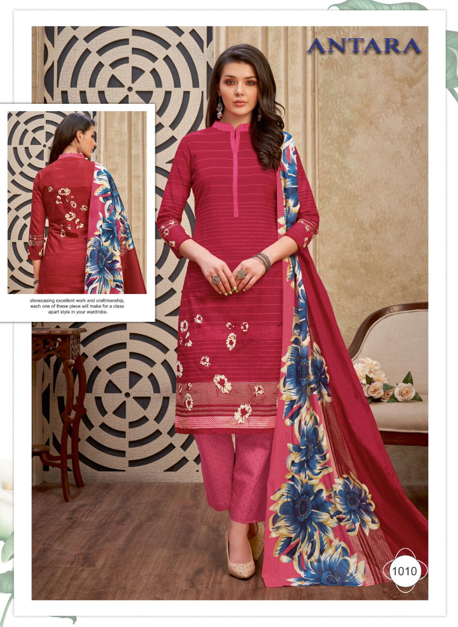 Ganesh Antara 1 Casual Daily Wear Cotton Printed Dress Material Collection